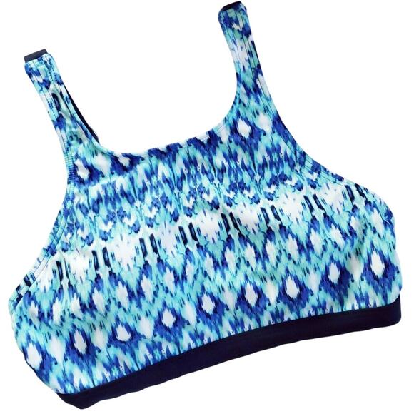 NEXT SC sports bra swim bikini top workout beach in native mantra Size 32B/C NEW - Picture 1 of 4